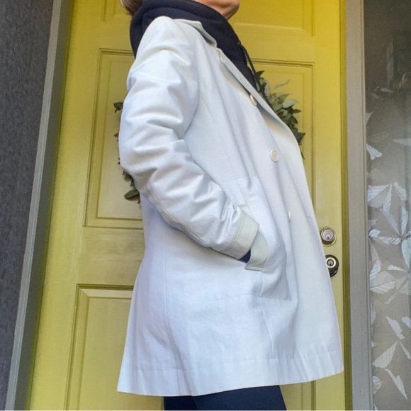 Short Trench double breasted jacket - Picture 5 of 8